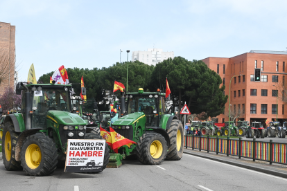 Tractores en Burgos