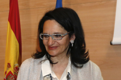 La subdelegada del Gobierno en León, Teresa Mata, en una imagen de archivo.