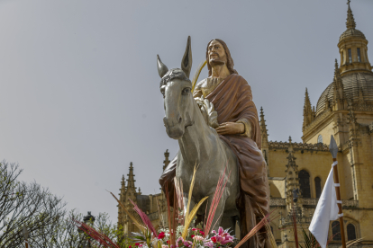 Procesión del Domingo de Ramos en Segovia