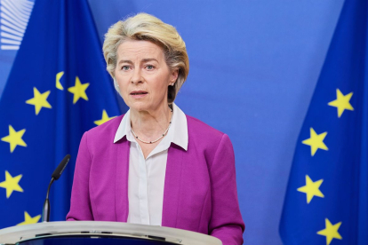 La presidente de la Comisión Europea, Úrsula Von der Leyen, en una imagen de archivo.
