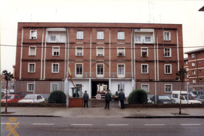 Casa-cuartel de León 1950