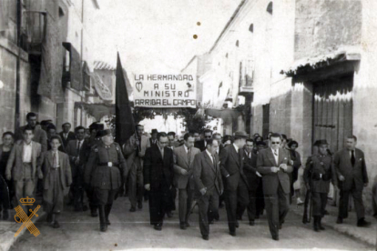 Brigada de la Guardia Civil, Miguel Martín Gallego de servicio de orden público en Valladolid. 1959
