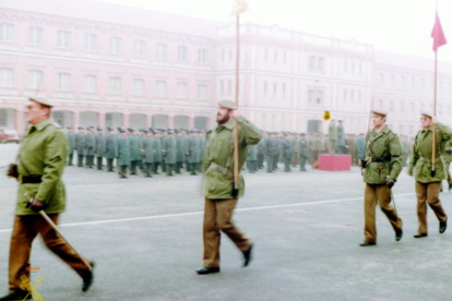 Actos castrenses del Ejército de Tierra de Zamora. 1980
