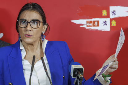 La vicepresidenta segunda de las Cortes, Ana Sánchez, en una imagen de archivo.