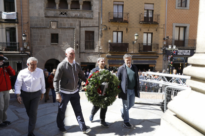 Celebración del día de las Comunides en Segovia