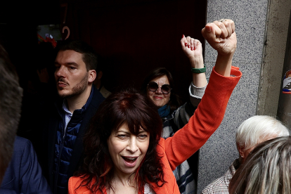 La ministra de Igualdad, Ana Redondo, tras celebrar el Comité Federal del PSOE