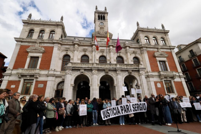 Concentración para pedir justicia por Sergio Delgado. PHOTOGENIC