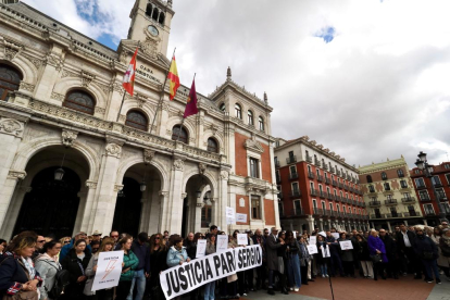 Concentración para pedir justicia por Sergio Delgado. PHOTOGENIC