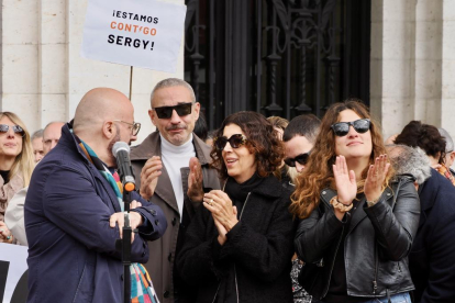 Concentración para pedir justicia por Sergio Delgado. PHOTOGENIC