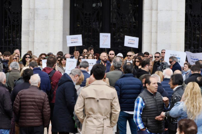 Concentración para pedir justicia por Sergio Delgado. PHOTOGENIC