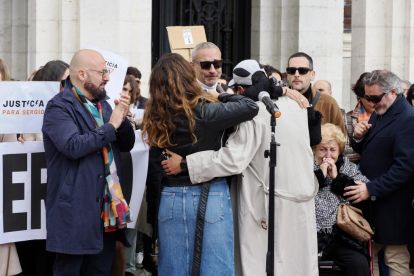 Concentración para pedir justicia por Sergio Delgado. PHOTOGENIC