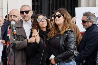 Concentración para pedir justicia por Sergio Delgado. PHOTOGENIC