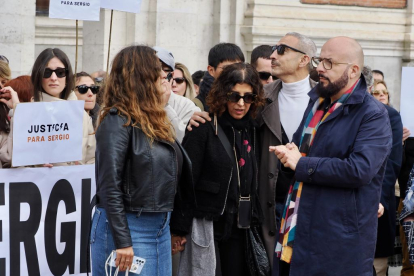 Concentración para pedir justicia por Sergio Delgado. PHOTOGENIC