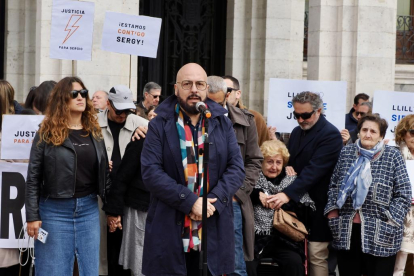 Concentración para pedir justicia por Sergio Delgado. PHOTOGENIC