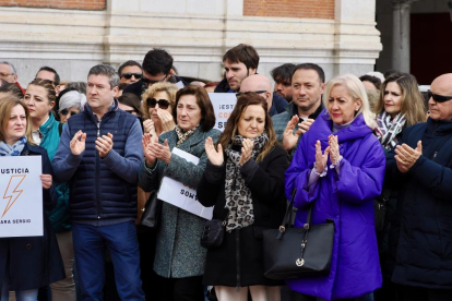 Concentración para pedir justicia por Sergio Delgado. PHOTOGENIC