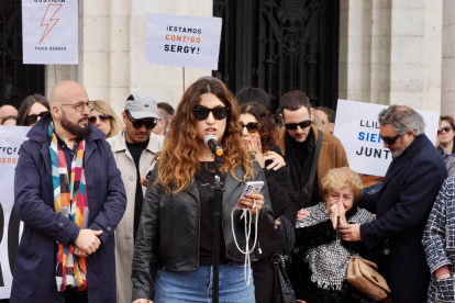 Concentración para pedir justicia por Sergio Delgado. PHOTOGENIC