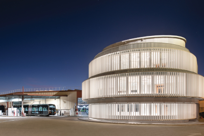 Edificio de oficinas de Auvasa en Valladolid