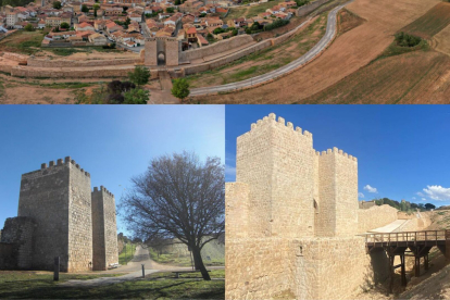 Muralla de Almazán en Soria