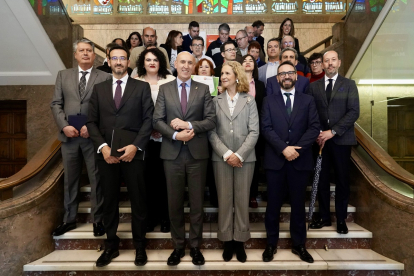 La Infanta Elena en la entrega de los diplomas del curso Empleo Verde