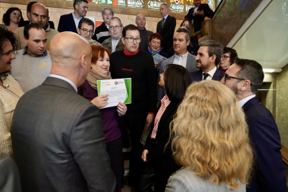 La Infanta Elena en la entrega de los diplomas del curso Empleo Verde