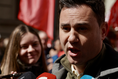 Javier Alfonso Cendón, secretario general del PSOE de León