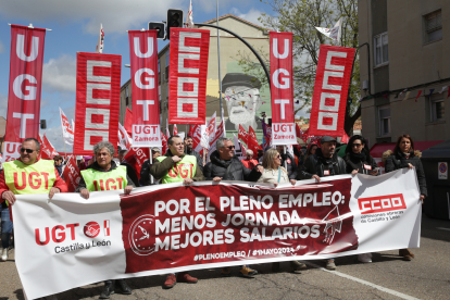 Manifestación del 1 de mayo en Zamora