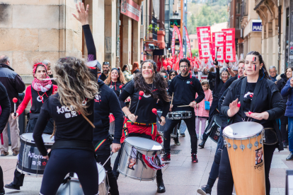 Manifestación con motivo del 1º de Mayo en Soria