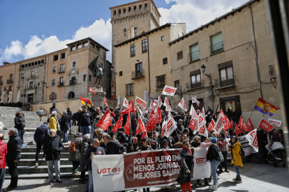 Manifestación del 1 de Mayo en Segovia