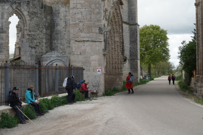 Cierre del albergue de San Antón en Castrojeriz (Burgos)