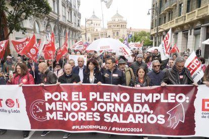 Manifestación 1 de Mayo en Valladolid. J.M.LOSTAU