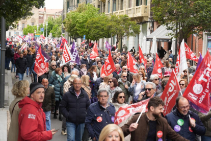 Manifestación 1 de Mayo en Valladolid. J.M.LOSTAU