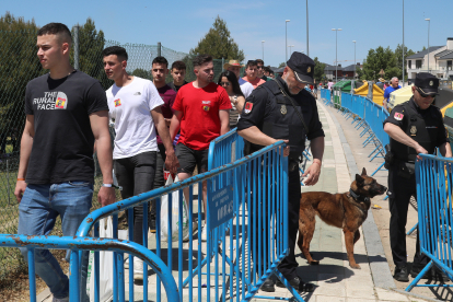 Miles de jóvenes de la Comunidad se dan cita en el parque Ribera Sur de la capital palentina para celebrar la ITA