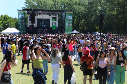 Miles de jóvenes de la Comunidad se dan cita en el parque Ribera Sur de la capital palentina para celebrar la ITA