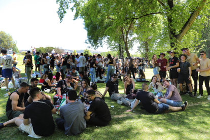 Miles de jóvenes de la Comunidad se dan cita en el parque Ribera Sur de la capital palentina para celebrar la ITA