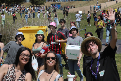 Miles de jóvenes de la Comunidad se dan cita en el parque Ribera Sur de la capital palentina para celebrar la ITA