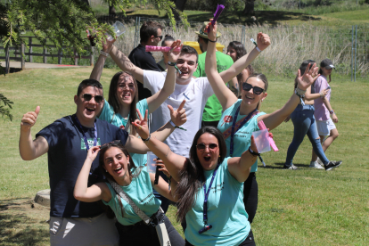 Miles de jóvenes de la Comunidad se dan cita en el parque Ribera Sur de la capital palentina para celebrar la ITA