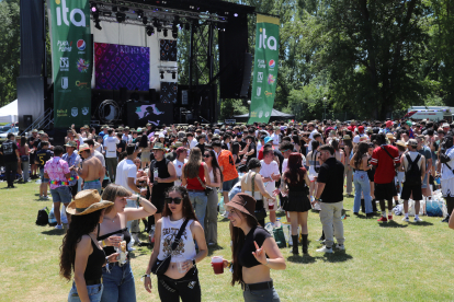 Miles de jóvenes de la Comunidad se dan cita en el parque Ribera Sur de la capital palentina para celebrar la ITA