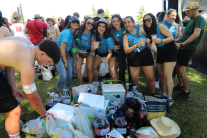 Miles de jóvenes de la Comunidad se dan cita en el parque Ribera Sur de la capital palentina para celebrar la ITA