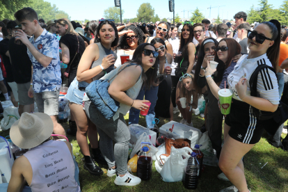 Miles de jóvenes de la Comunidad se dan cita en el parque Ribera Sur de la capital palentina para celebrar la ITA