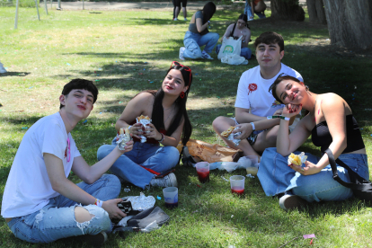 Miles de jóvenes de la Comunidad se dan cita en el parque Ribera Sur de la capital palentina para celebrar la ITA