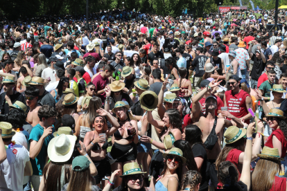 Miles de jóvenes de la Comunidad se dan cita en el parque Ribera Sur de la capital palentina para celebrar la ITA