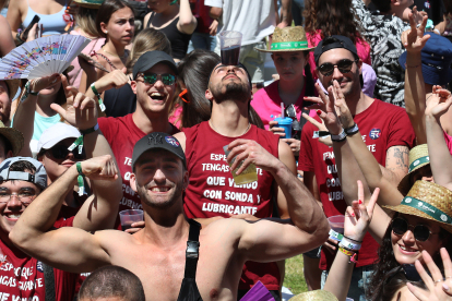 Miles de jóvenes de la Comunidad se dan cita en el parque Ribera Sur de la capital palentina para celebrar la ITA