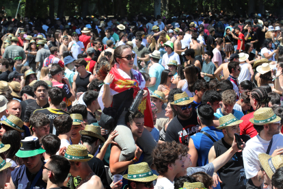 Miles de jóvenes de la Comunidad se dan cita en el parque Ribera Sur de la capital palentina para celebrar la ITA