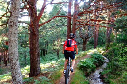 Pista ciclista en Castilla y León