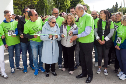 Marcha contra el cáncer de Burgos.