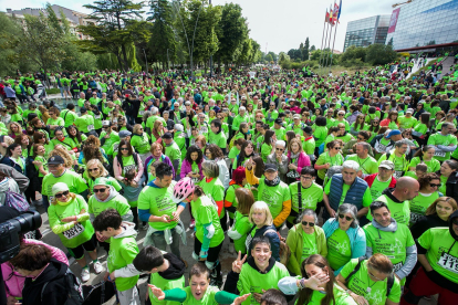 Marcha contra el cáncer de Burgos.