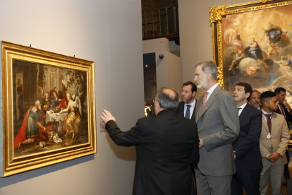 El rey Felipe VI visita las Edades del Hombre en León