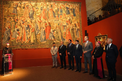 El rey Felipe VI visita las Edades del Hombre en León