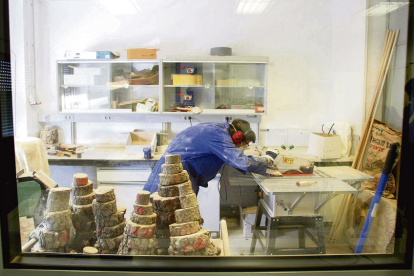 Uno de los laboratorios de Ingeniería Forestal del Campus de la Yutera en Palencia. ICAL