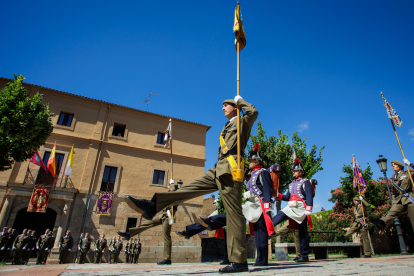 Acto de homenaje a los caídos en la Guerra de la Independencia en Ciudad Rodrigo (Salamanca)